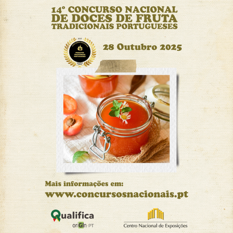 14º Concurso Nacional de Doces de Fruta Tradicionais Portugueses